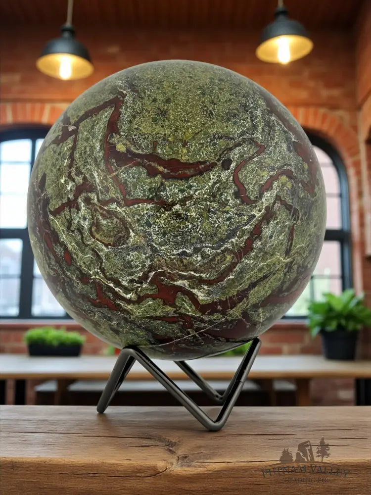 Dragon Bloodstone Sphere Geode