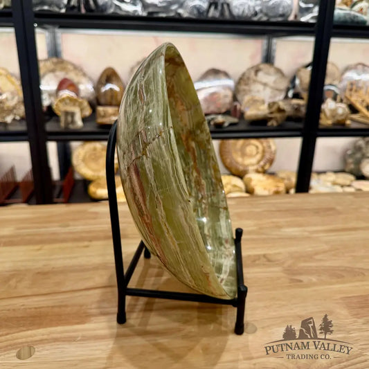 Reserve Green Banded Calcite Bowl 12’’ Bowl