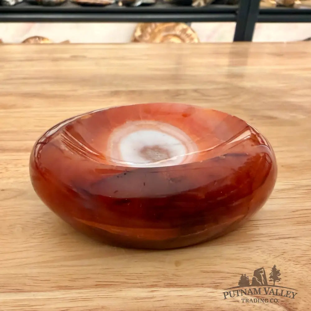 Reserve Handcrafted Carnelian Dish 4.13’’ Bowl