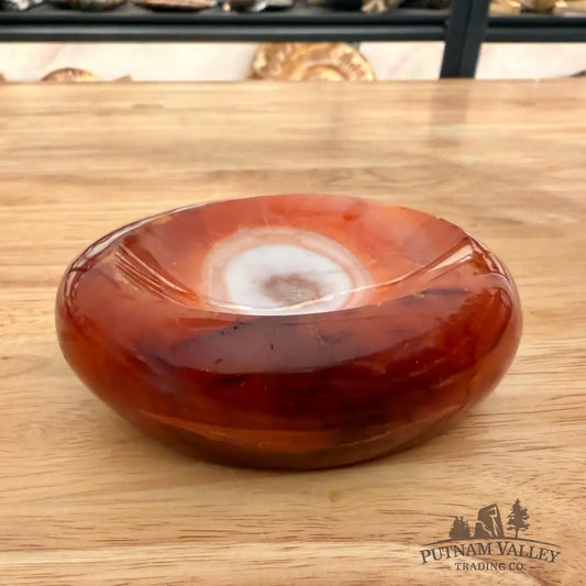 Reserve Handcrafted Carnelian Dish 4.13’’ Bowl