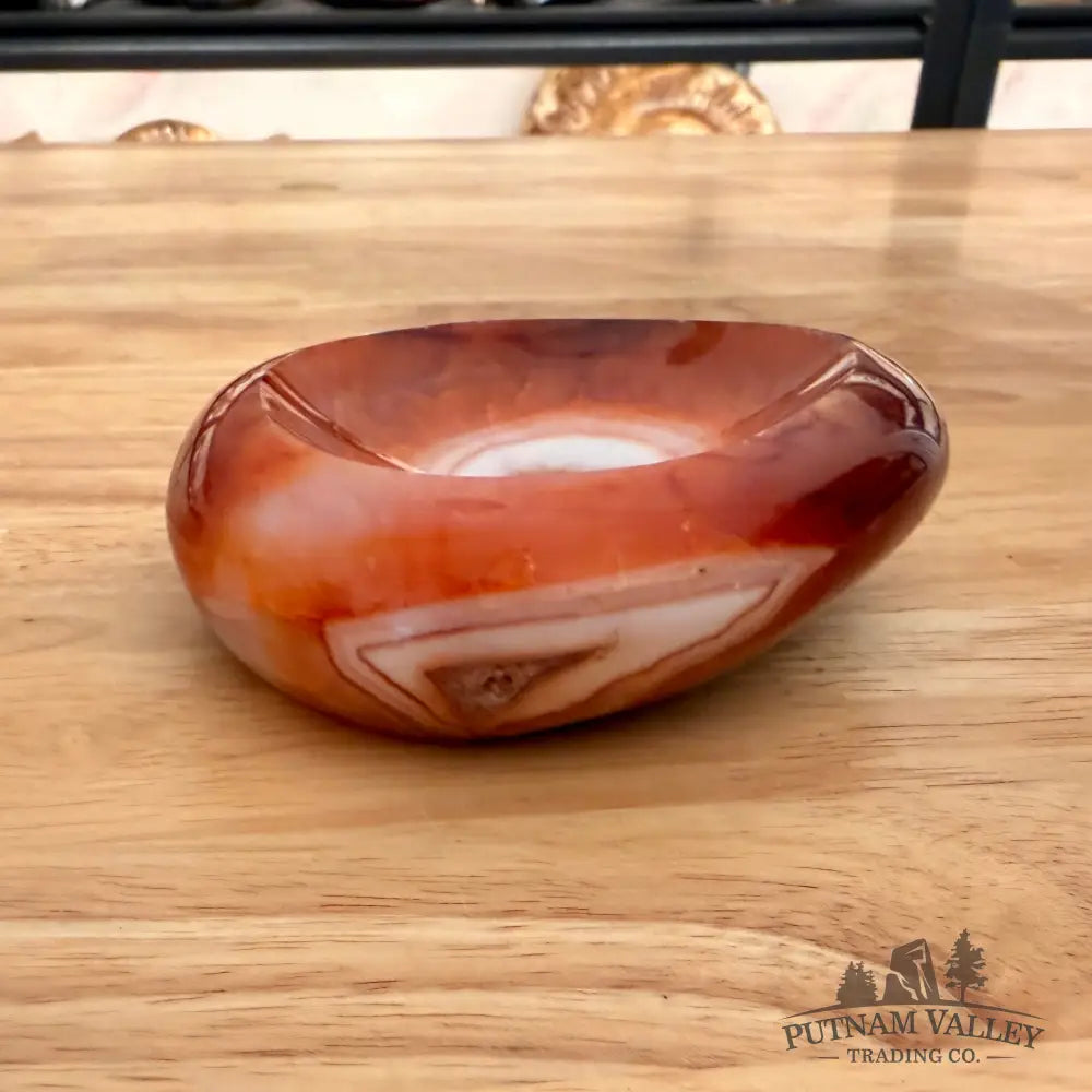Reserve Handcrafted Carnelian Dish 4.13’’ Bowl
