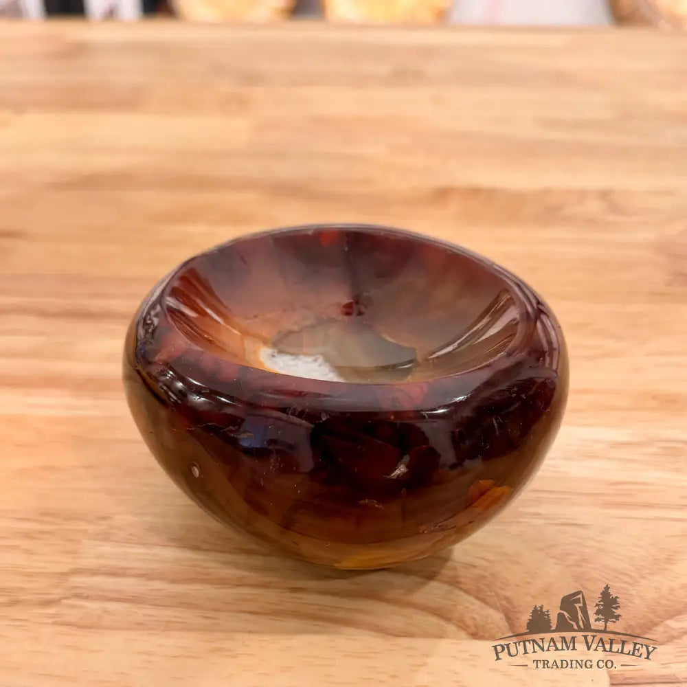 Reserve Handcrafted Carnelian Dish 4.46’’ Bowl