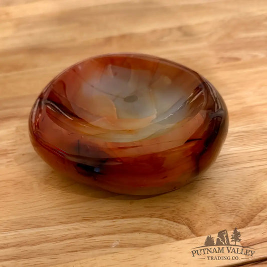 Reserve Handcrafted Carnelian Dish 4.79’’ Bowl