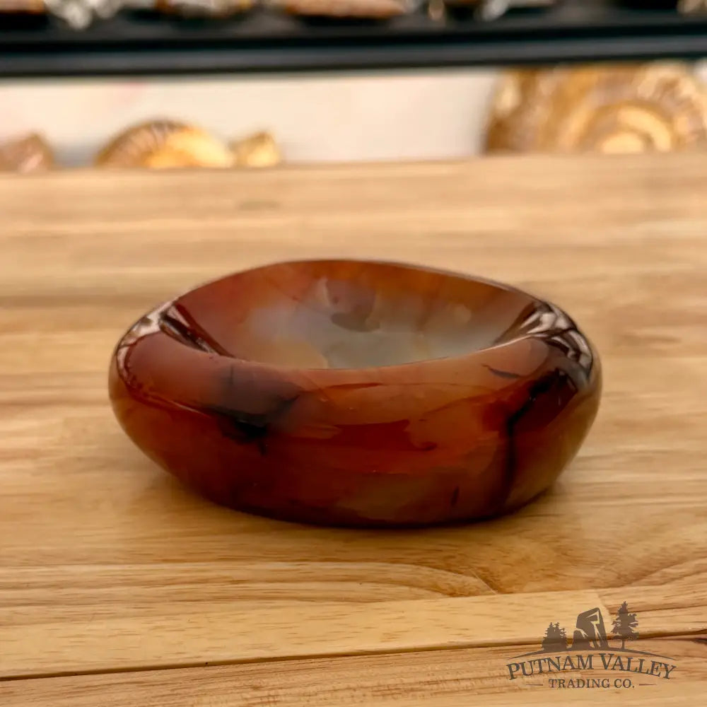 Reserve Handcrafted Carnelian Dish 4.79’’ Bowl