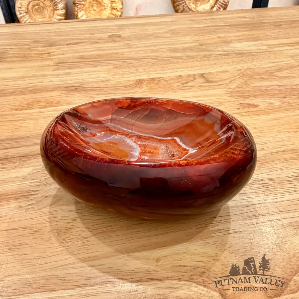 Reserve Handcrafted Carnelian Dish 4.89’’ Bowl