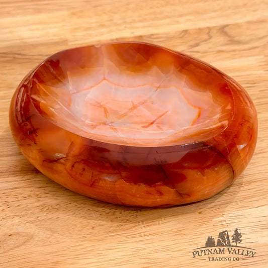 Reserve Handcrafted Carnelian Dish 5.04’’ Bowl