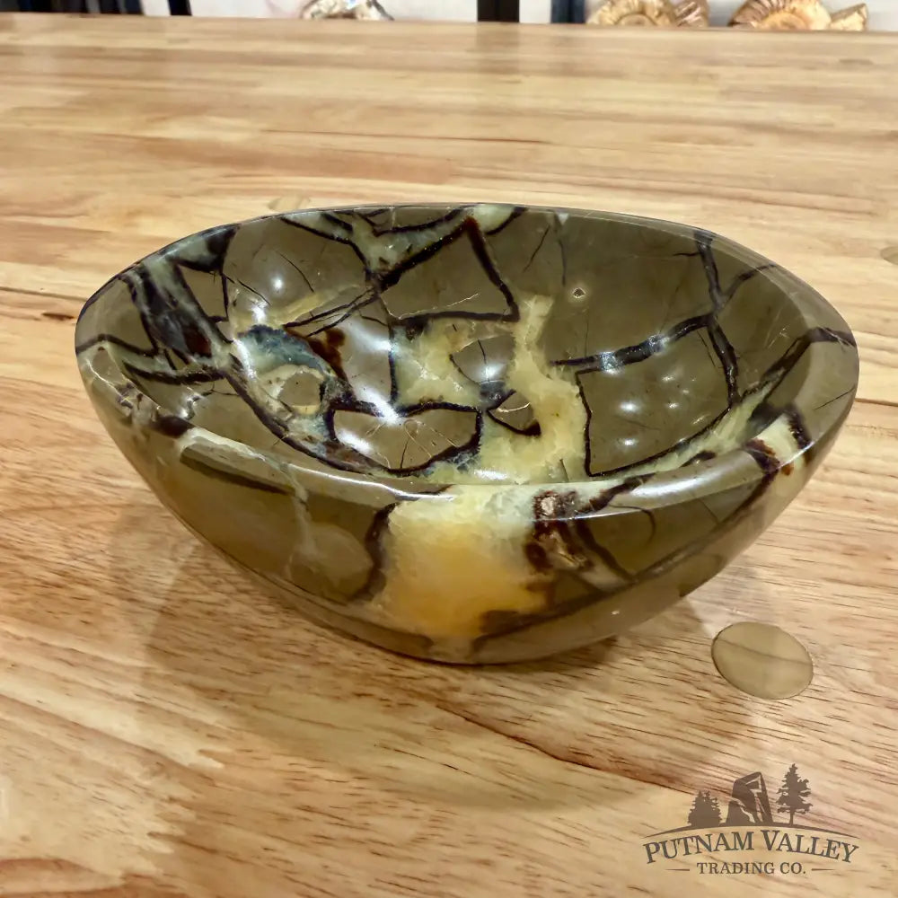Reserve Handcrafted Madagascar Septarian Bowl Bowl