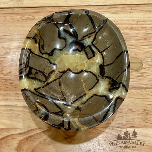 Reserve Handcrafted Madagascar Septarian Dish Bowl
