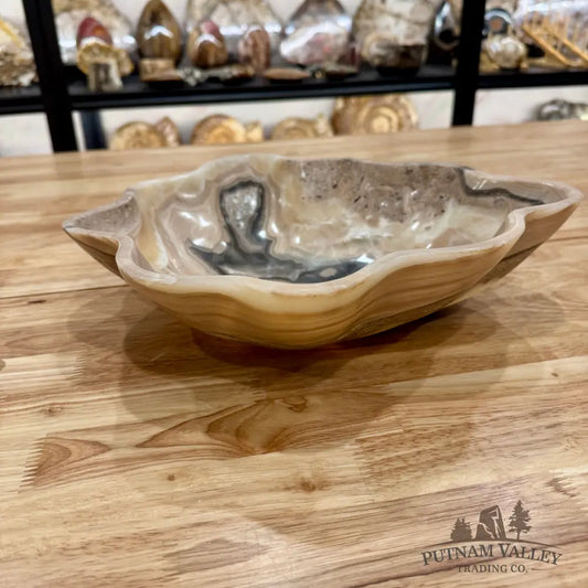 Reserve Chocolate Mexican Onyx Bowl Bowl