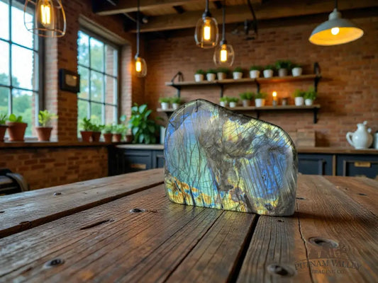 Reserve Labradorite Table Accent Sculpture