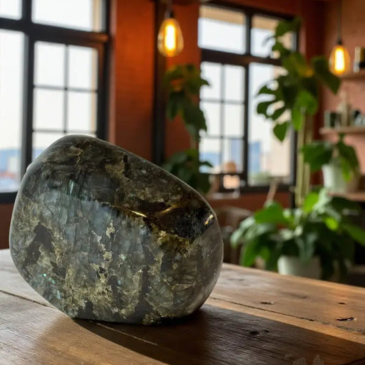 Labradorite Table Accent Sculpture