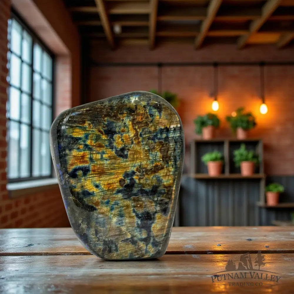 Labradorite Table Accent Sculpture