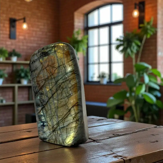 Labradorite Table Accent Sculpture
