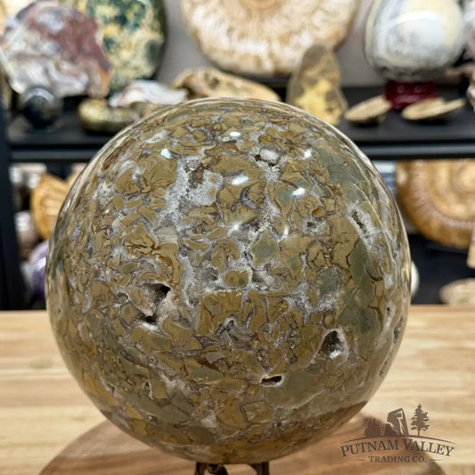 Reserve Madagascar Ibis Jasper Sphere 7.5’’ - Sphere