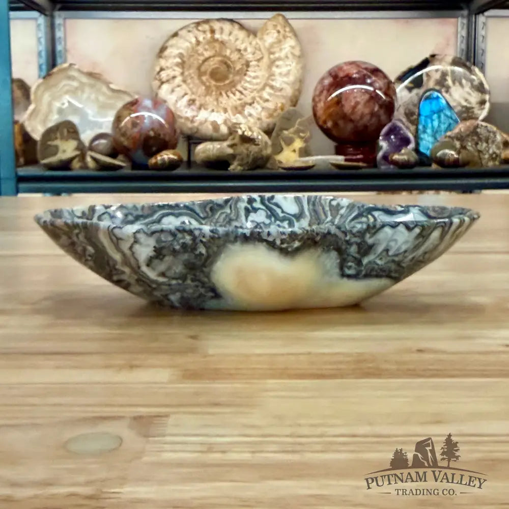 Reserve Mexican Zebra Onyx Bowl 10.2’’ - Bowl
