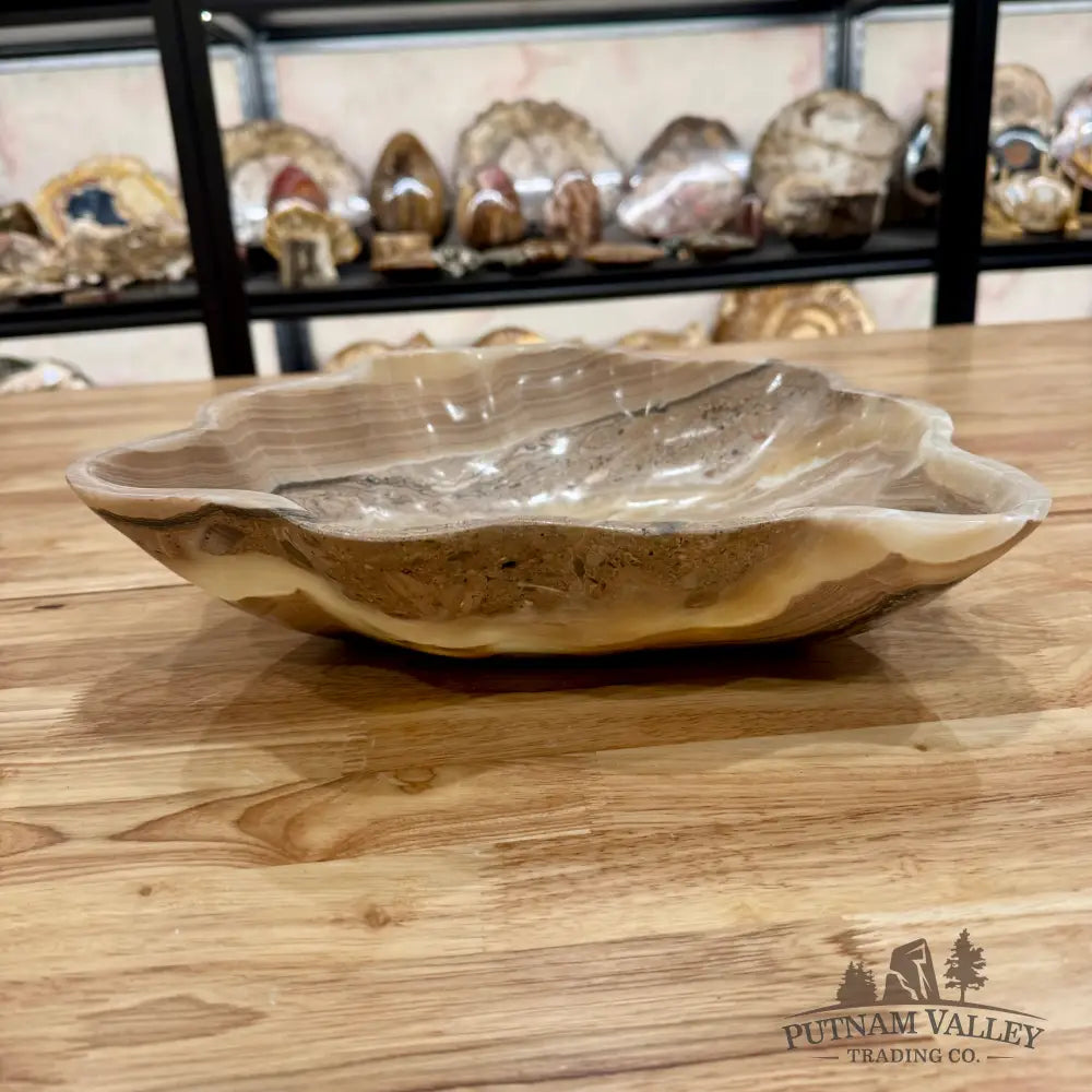 Reserve Chocolate Mexican Onyx Bowl Bowl