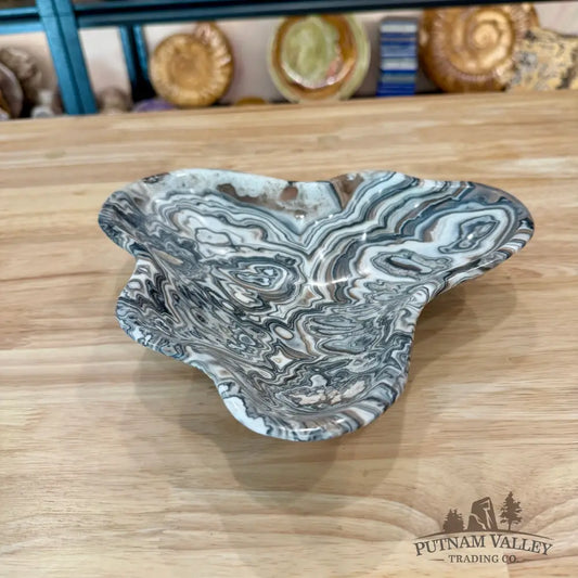 Reserve Mexican Zebra Onyx Bowl 9.4’’ - Bowl