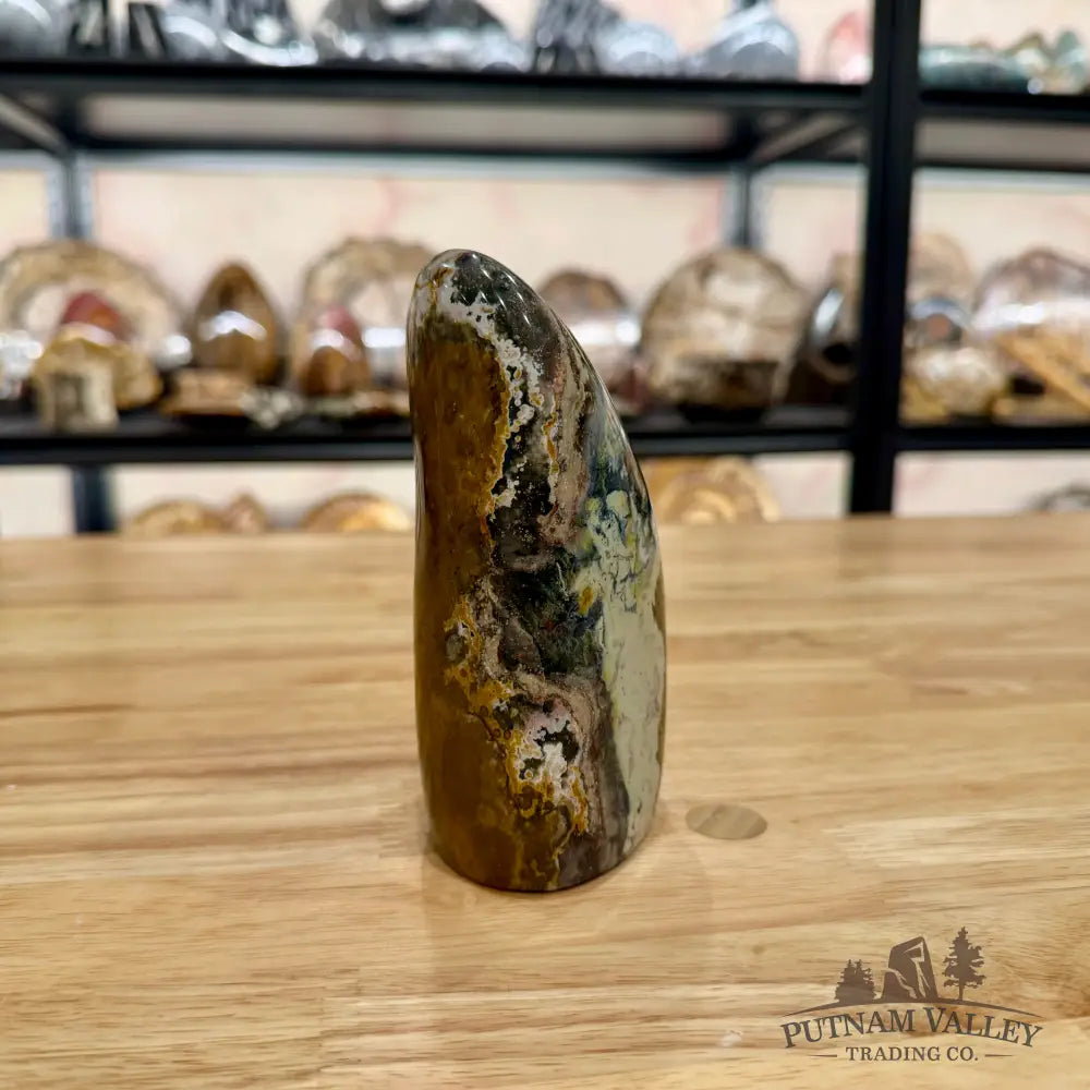 Ocean Jasper Table Accent 5.22’’ Sculpture