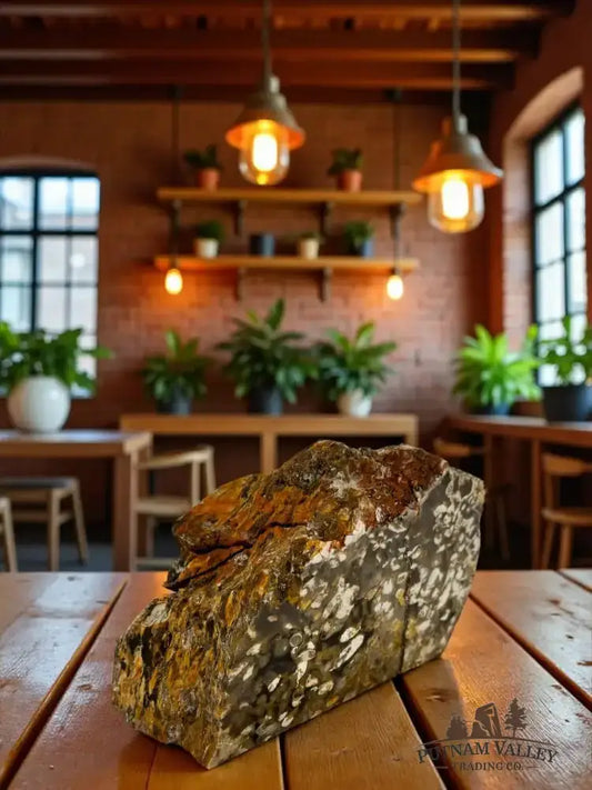 Reserve Petrified Australian Peanut Wood Table Accent - Putnam Valley Trading Co.