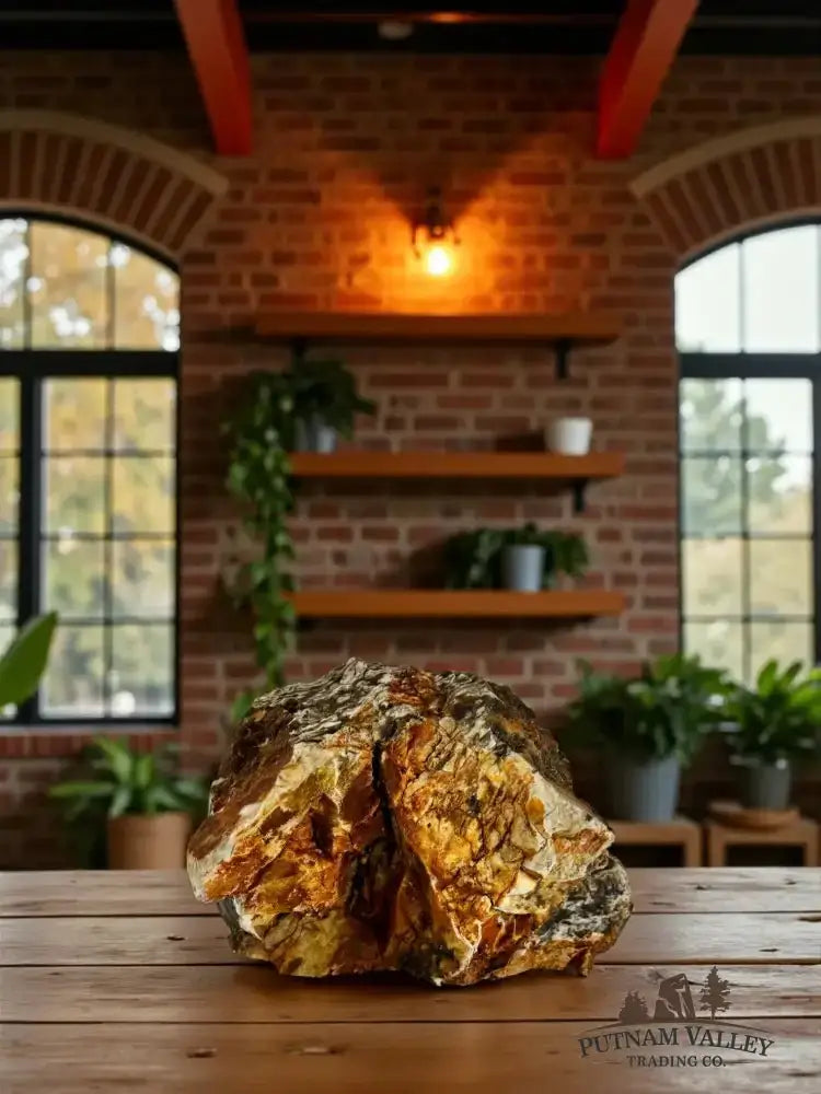 Reserve Petrified Australian Peanut Wood Table Accent - Putnam Valley Trading Co.