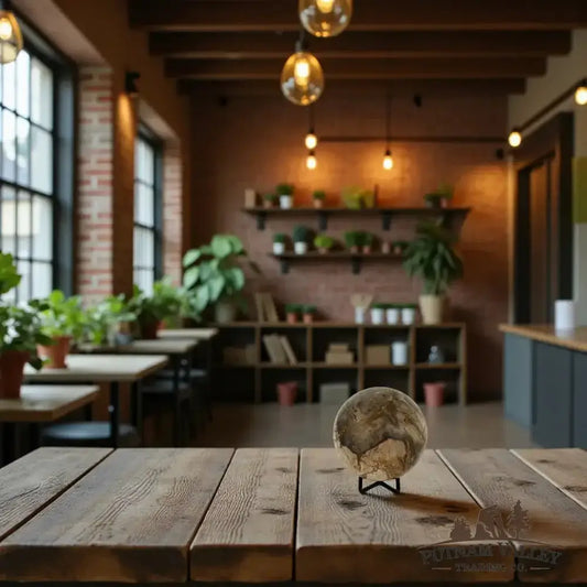 Reserve Petrified Wood Sphere 3.64" - Putnam Valley Trading Co.