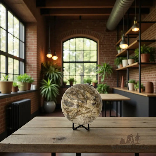 Reserve Petrified Wood Sphere 3.95’’ Sphere