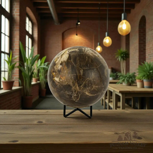 Reserve Petrified Wood Sphere 4.37’’ Sphere