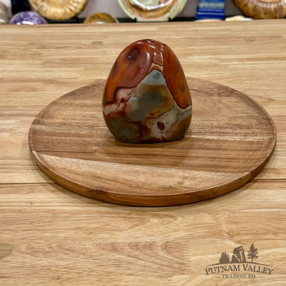 Reserve Polychrome Jasper Table Accent 4.3’’ - Sculpture