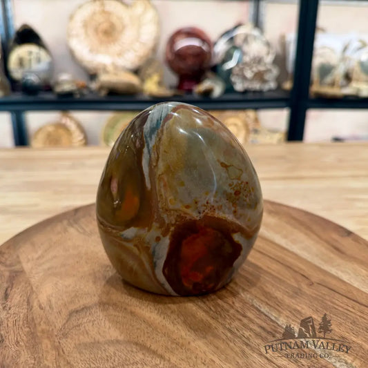 Reserve Polychrome Jasper Table Accent 4.43’’ - Free Standing Accent