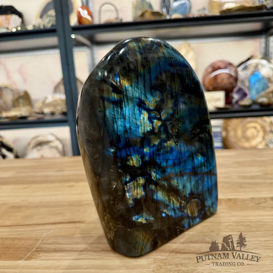 Reserve Rainbow Labradorite Table Accent 10’’ - Sculpture
