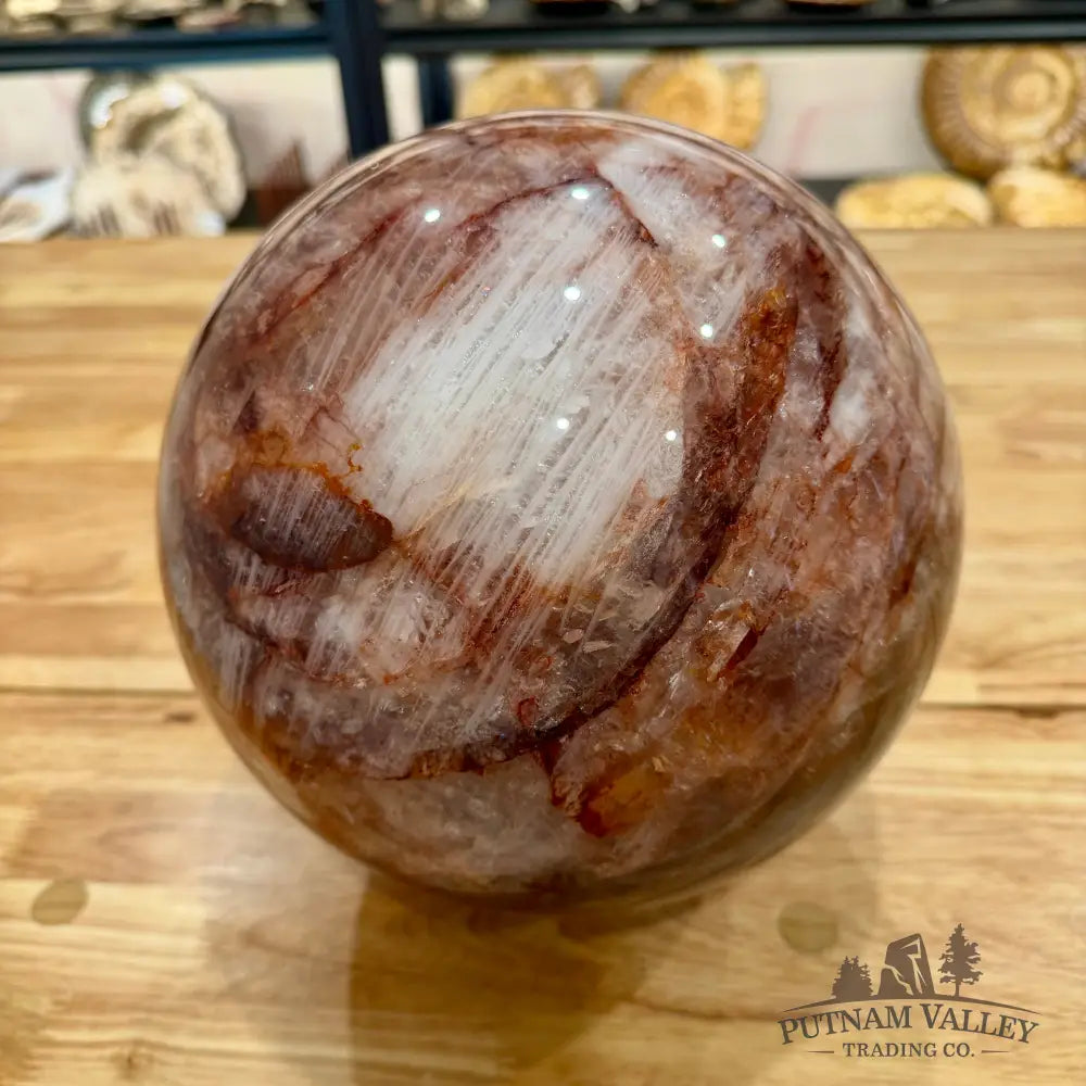Reserve Red Fire Quartz Sphere 9’’ Sphere