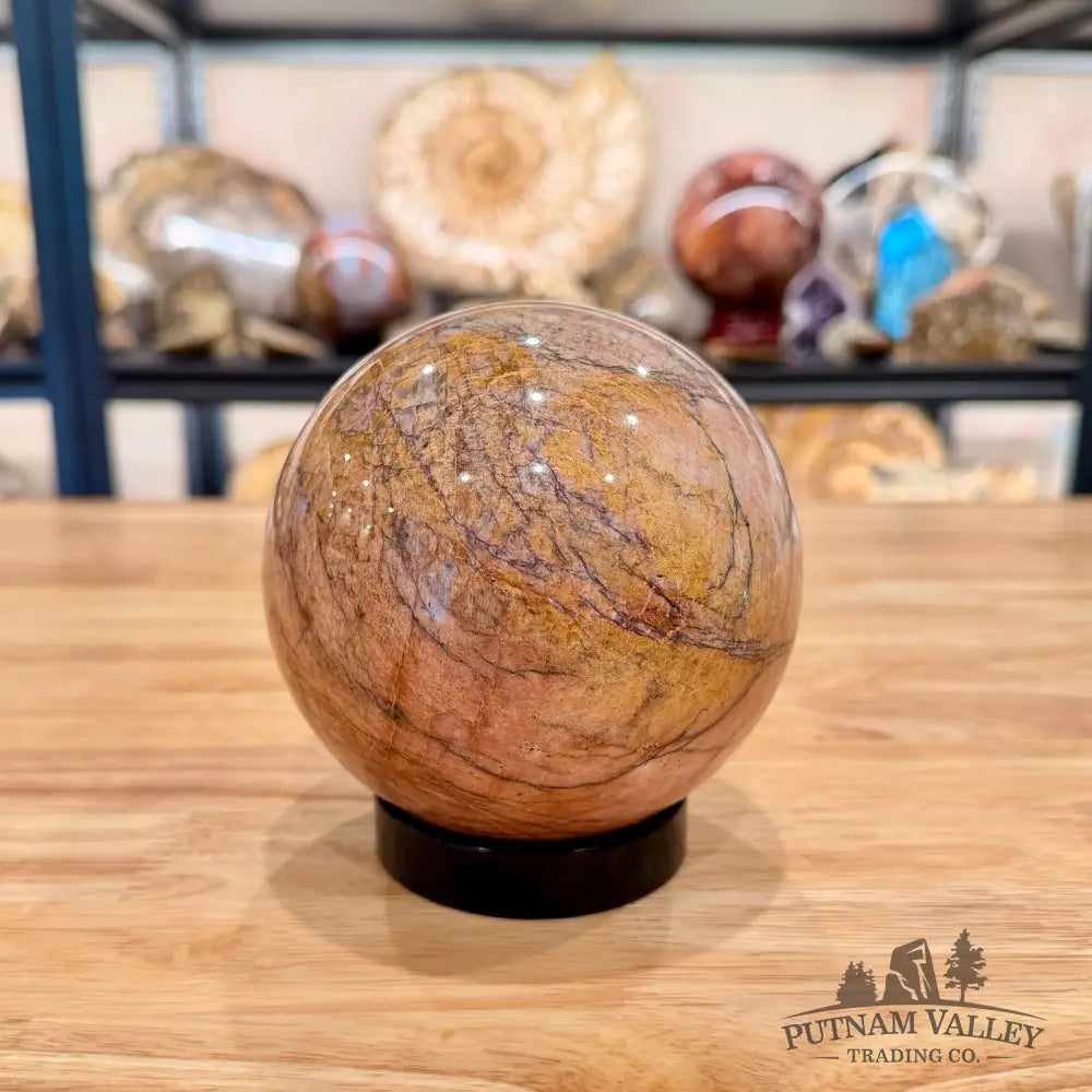 Reserve Red Moonstone Sphere 4.63’’ Sphere