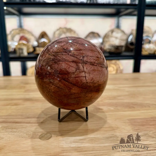 Reserve Red Moonstone Sphere 4.92’’ Sphere