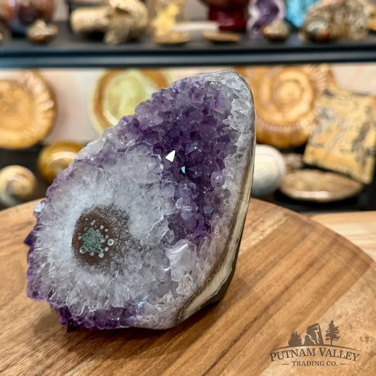 Reserve Uruguayan Amethyst with Stalactite Table Accent 4.65’’ - Accent