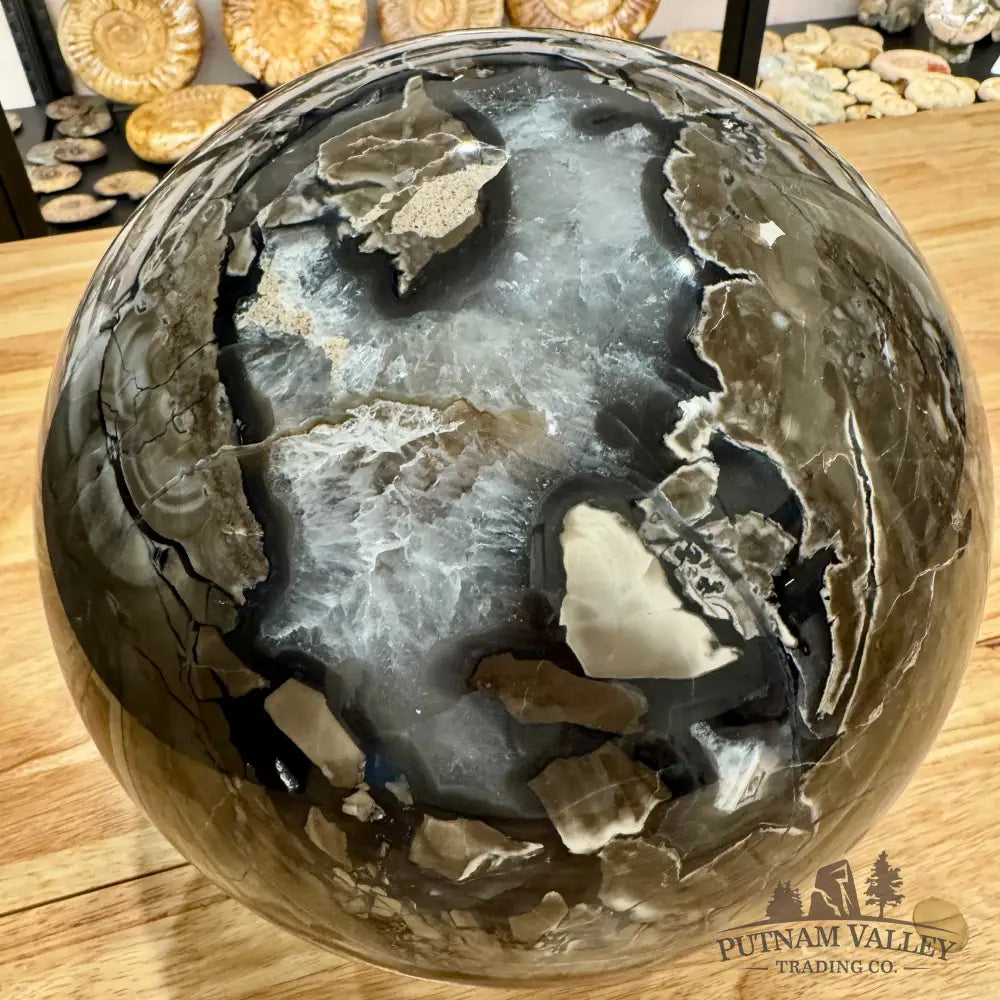 Reserve Volcano Agate Sphere 11’’ Sphere