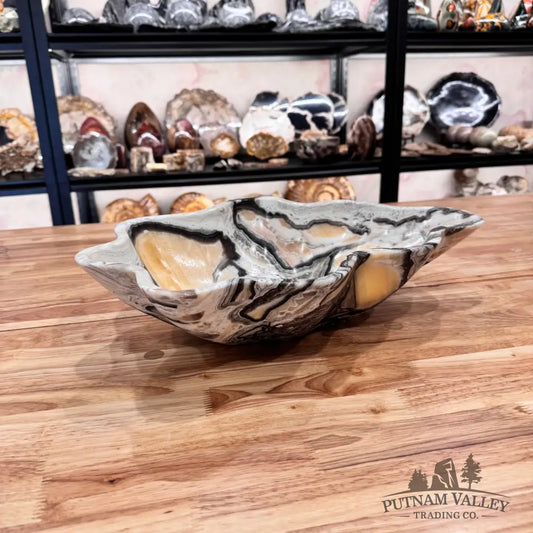 Zebra Onyx Large Bowl Bowl