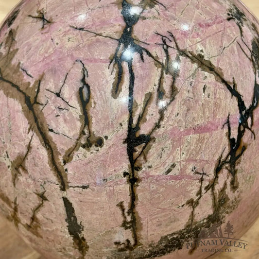 Rhodonite Sphere 4.39’’ - Sphere