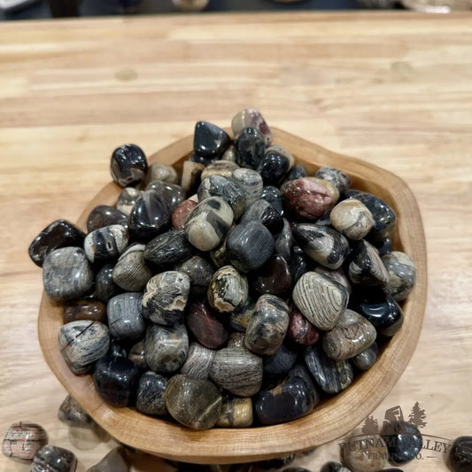 Silver Leaf Jasper Tumbles (½ lb) | South Africa - Tumbled Stone