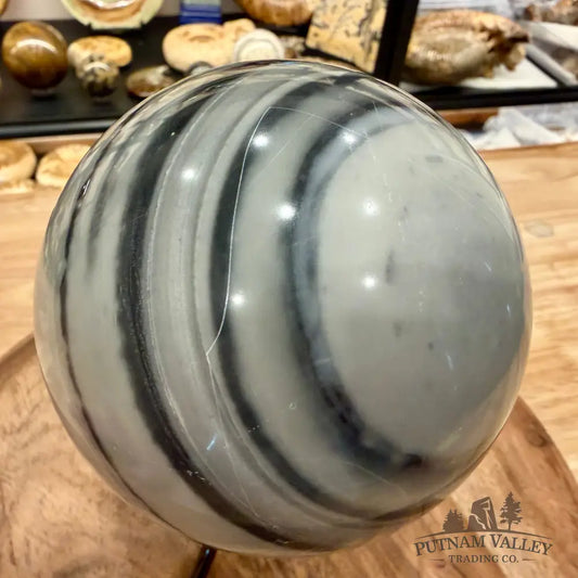 Taiji Jade Sphere 4.57’’ | Tai Chi Stone - Sphere