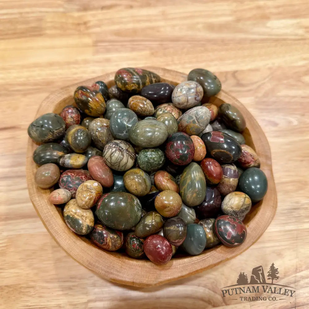Tumbled Cherry Creek Jasper Stones (1/2lb) Tumbled Stone