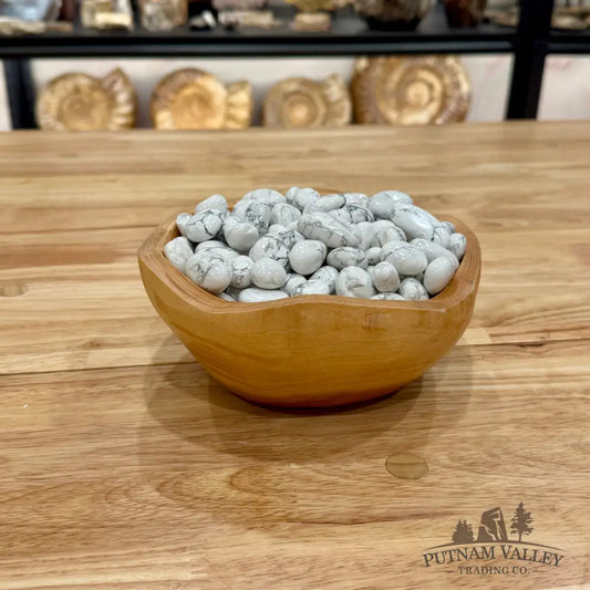 Tumbled Howlite (1/2lb) Tumbled Stone