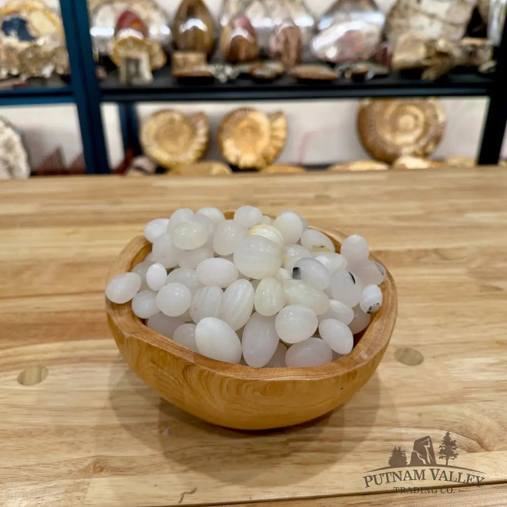 Tumbled Pink Mangano Calcite (½ lb) Tumbled Stone