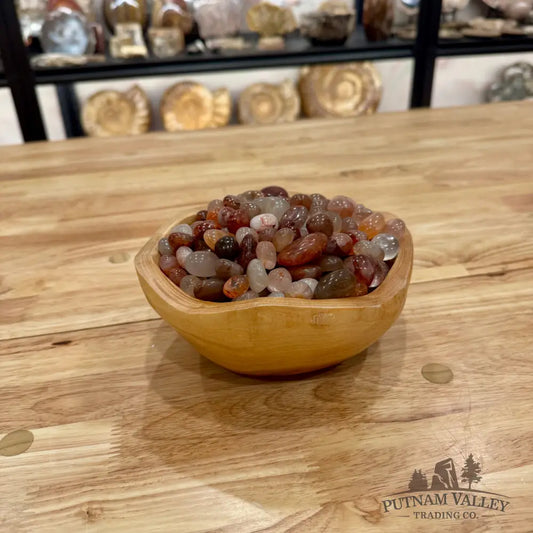 Tumbled Red Fire Quartz (1/2lb) Tumbled Stone