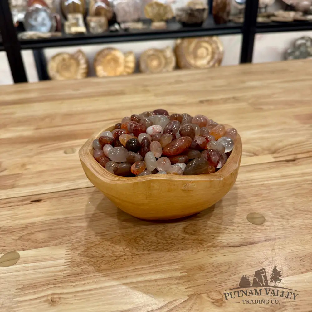 Tumbled Red Fire Quartz (1/2lb) Tumbled Stone