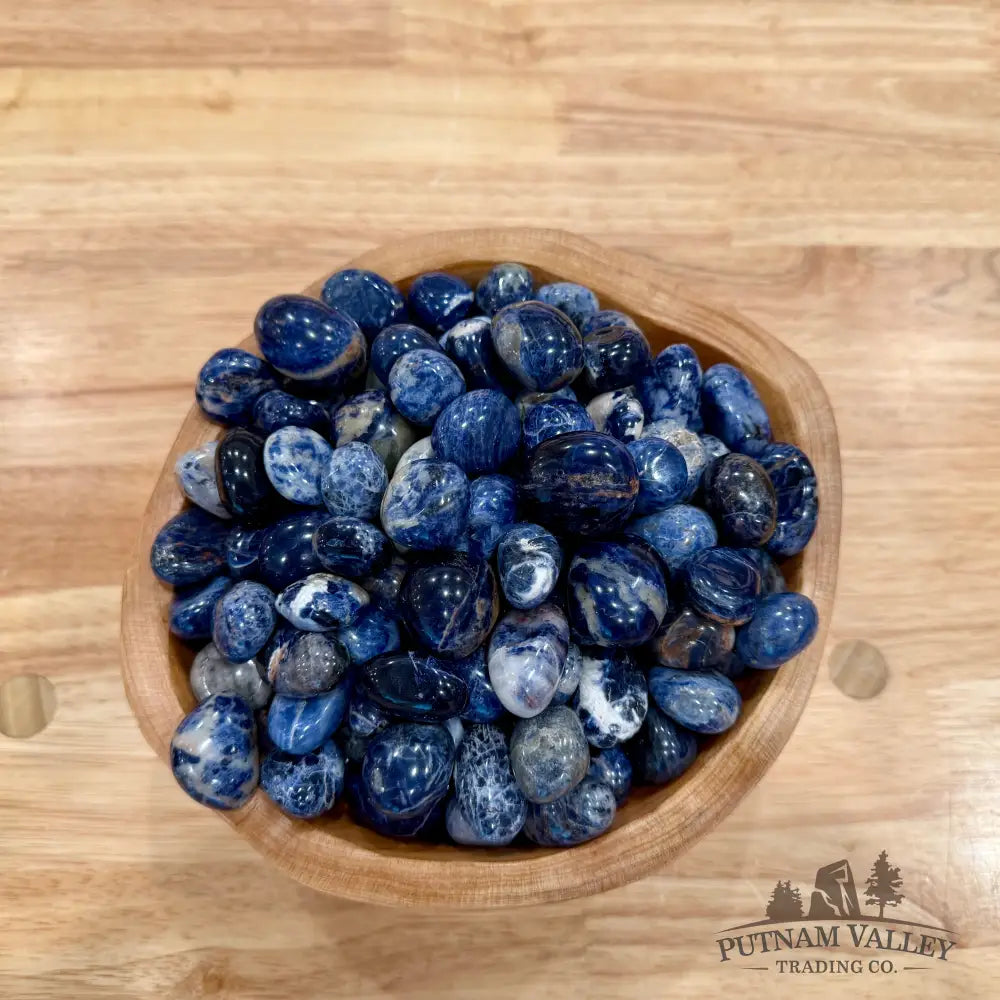 Tumbled Sodalite (½ lb) Tumbled Stone