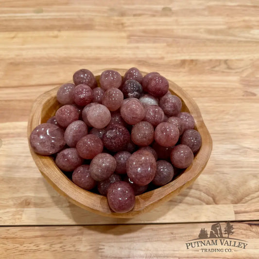 Tumbled Strawberry Quartz (½ lb) Tumbled Stone