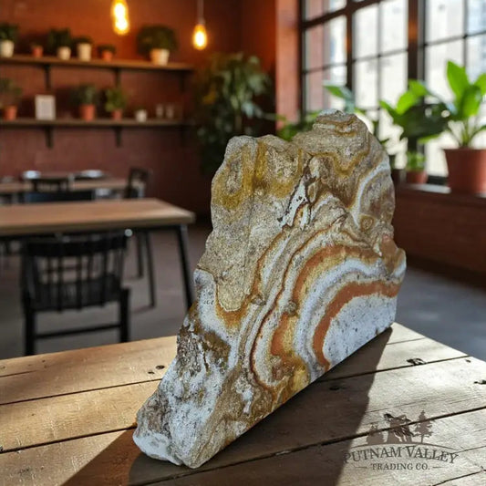 Utah Ryholite Freestanding Display