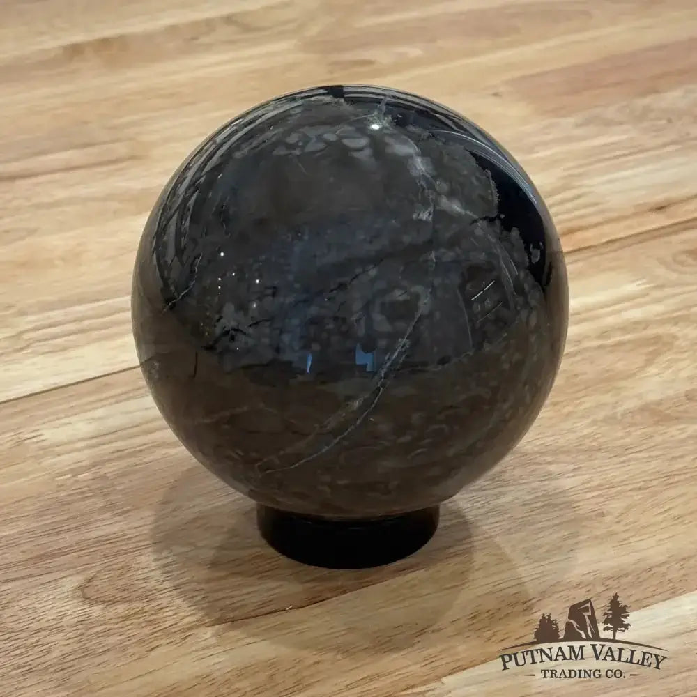 Volcano Agate Sphere 4.29" - Putnam Valley Trading Co.