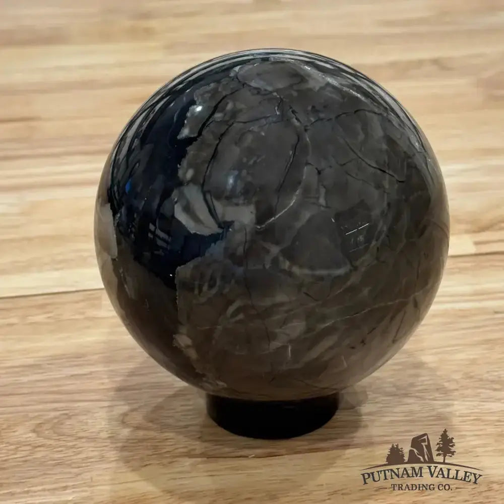 Volcano Agate Sphere 4.74" - Putnam Valley Trading Co.