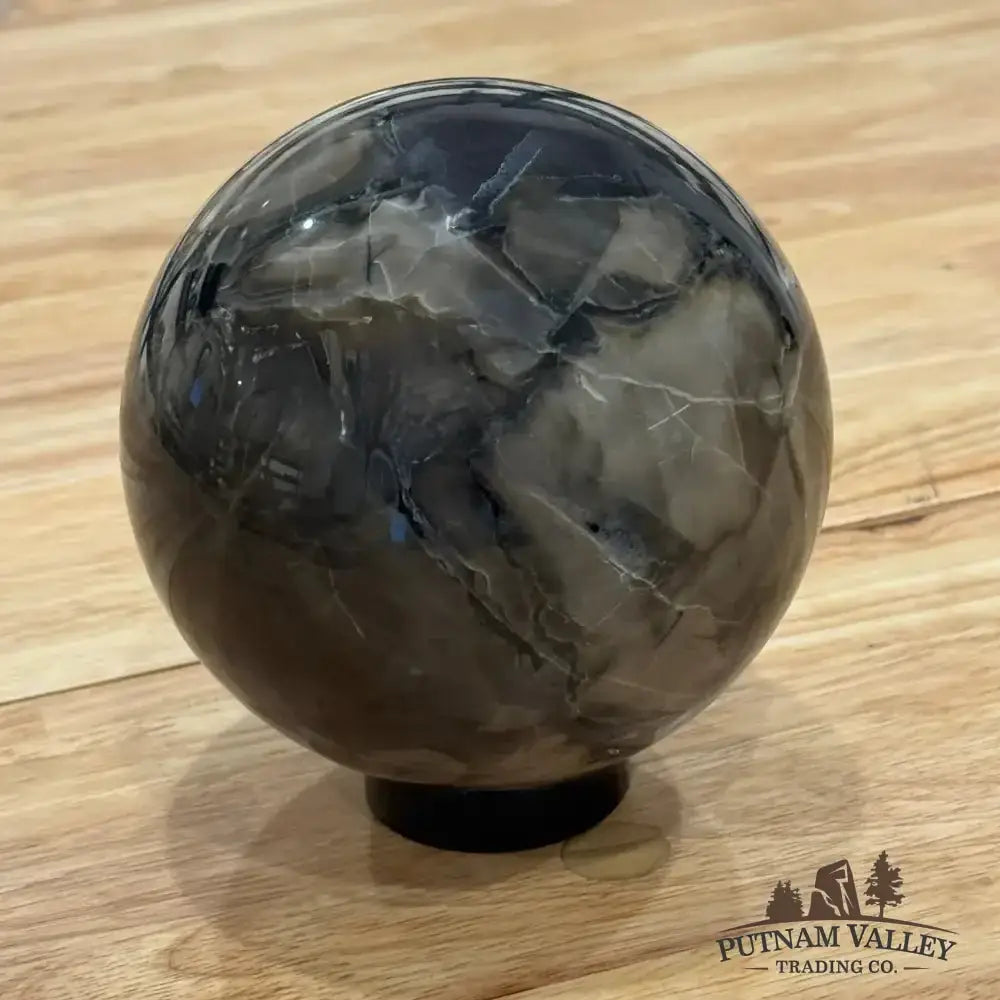 Volcano Agate Sphere 4.78" - Putnam Valley Trading Co.